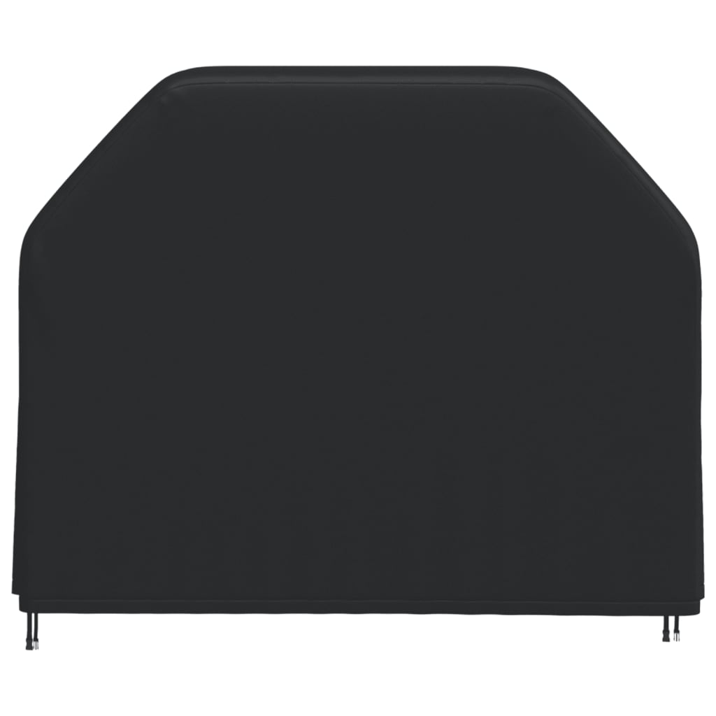 Grill Cover 162x61x122 cm Black 420D Oxford