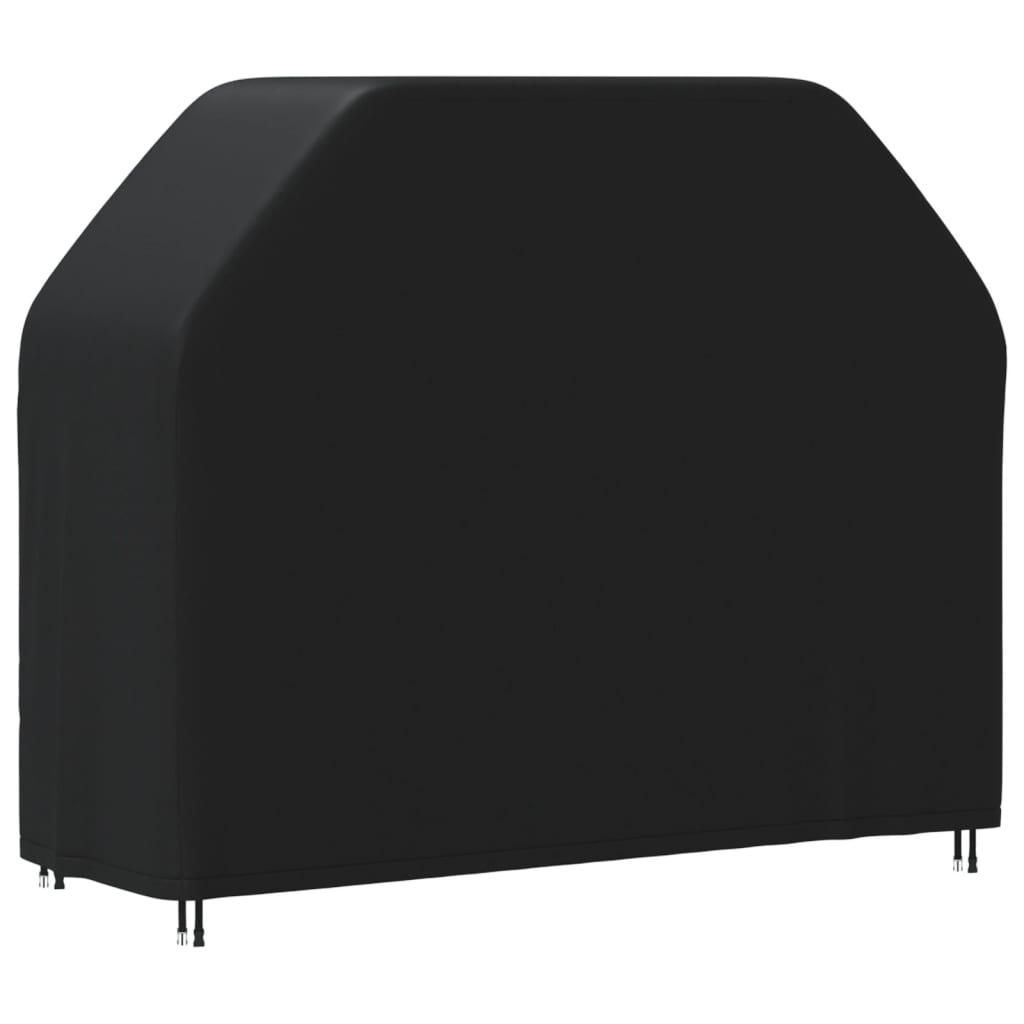 Grill Cover 162x61x122 cm Black 420D Oxford