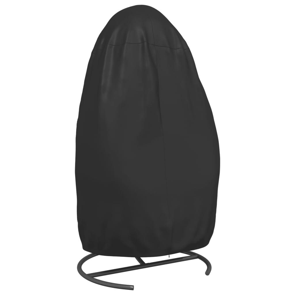 Cover for hanging chair Black Ø 190x108 cm 420D Oxford