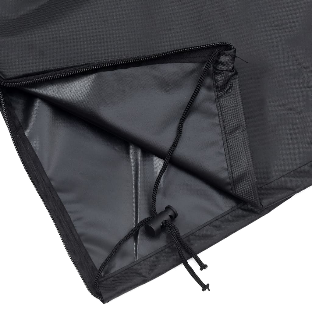 Parasol Protective Cover Black 136x25/23.5 cm 420D Oxford