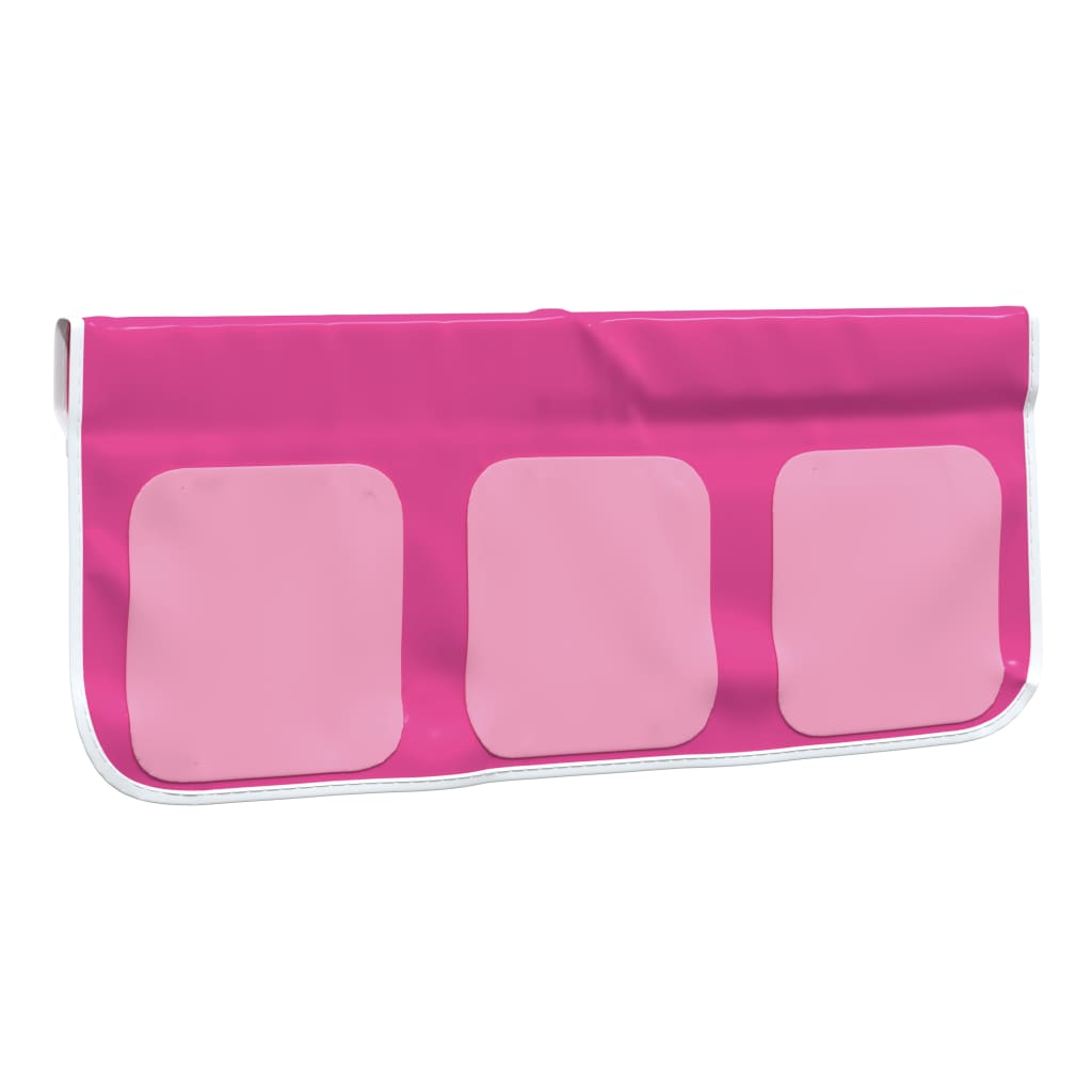 Vorhänge für Hochbett mit Tunnel Rosa Polyester