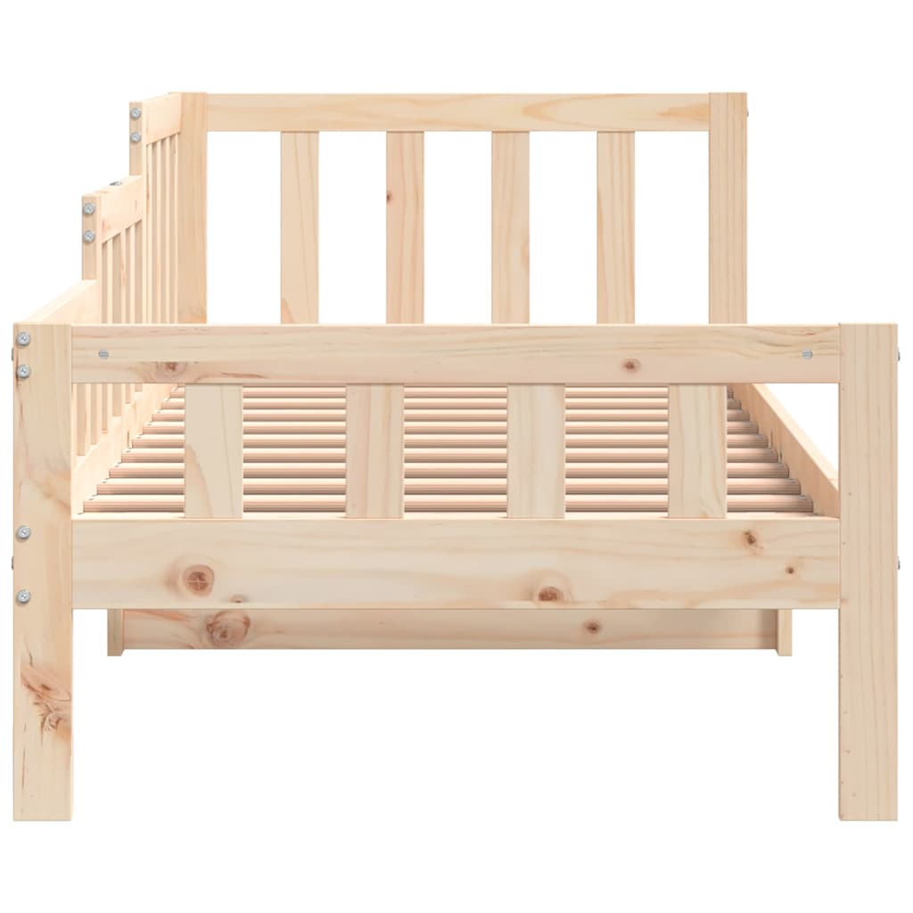 Daybed without mattress 80x200 cm solid pine wood