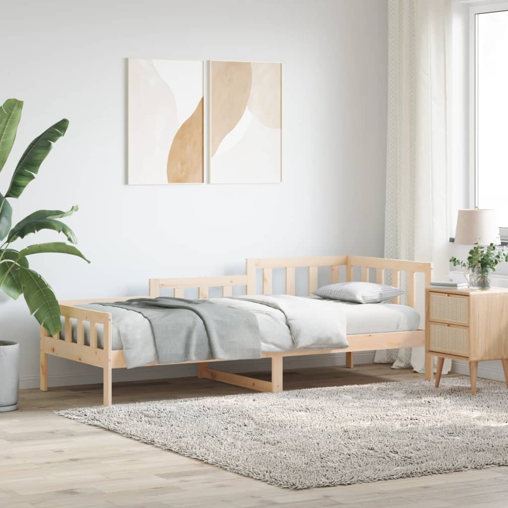 Daybed without mattress 90x190 cm solid pine wood