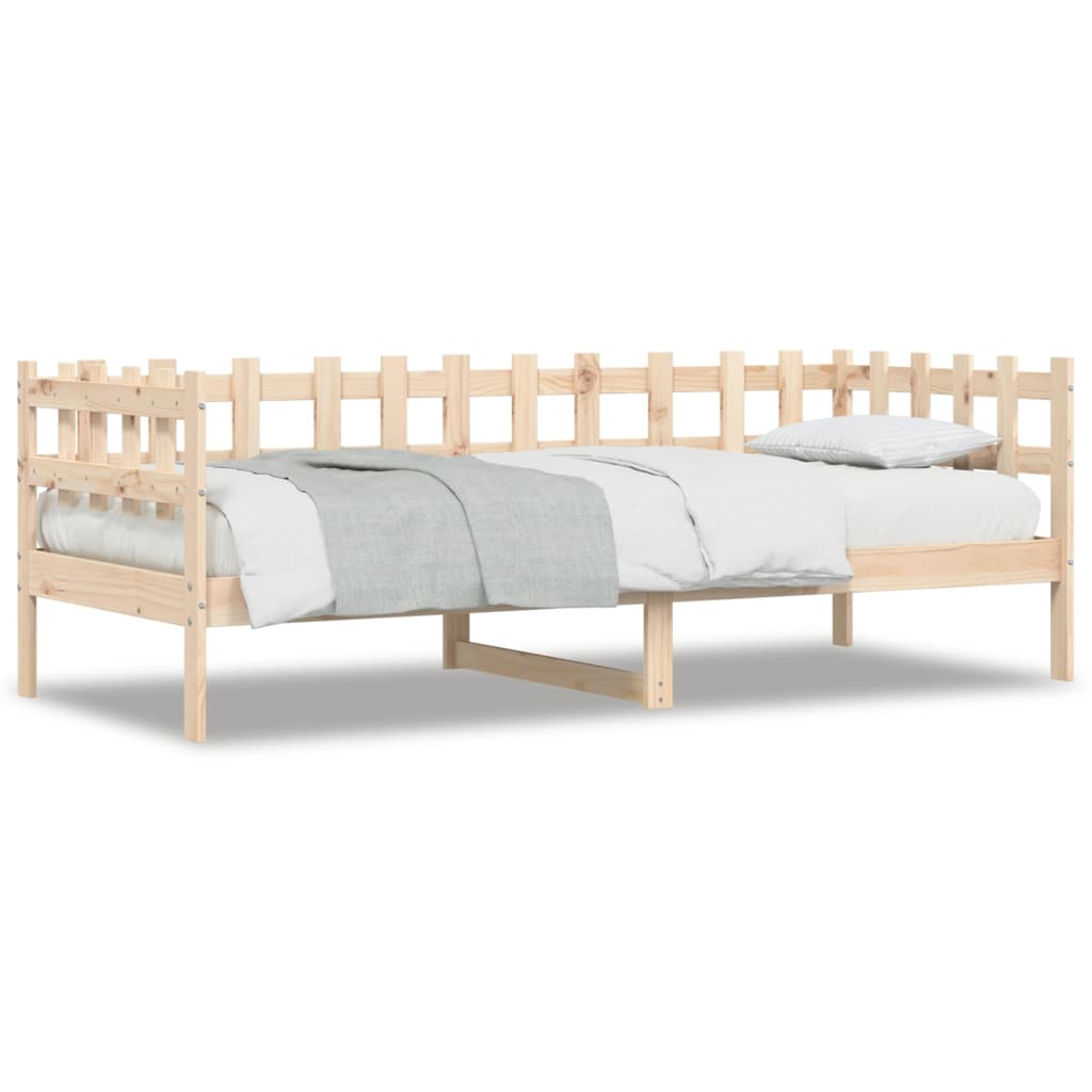 Daybed without mattress 80x200 cm solid pine wood