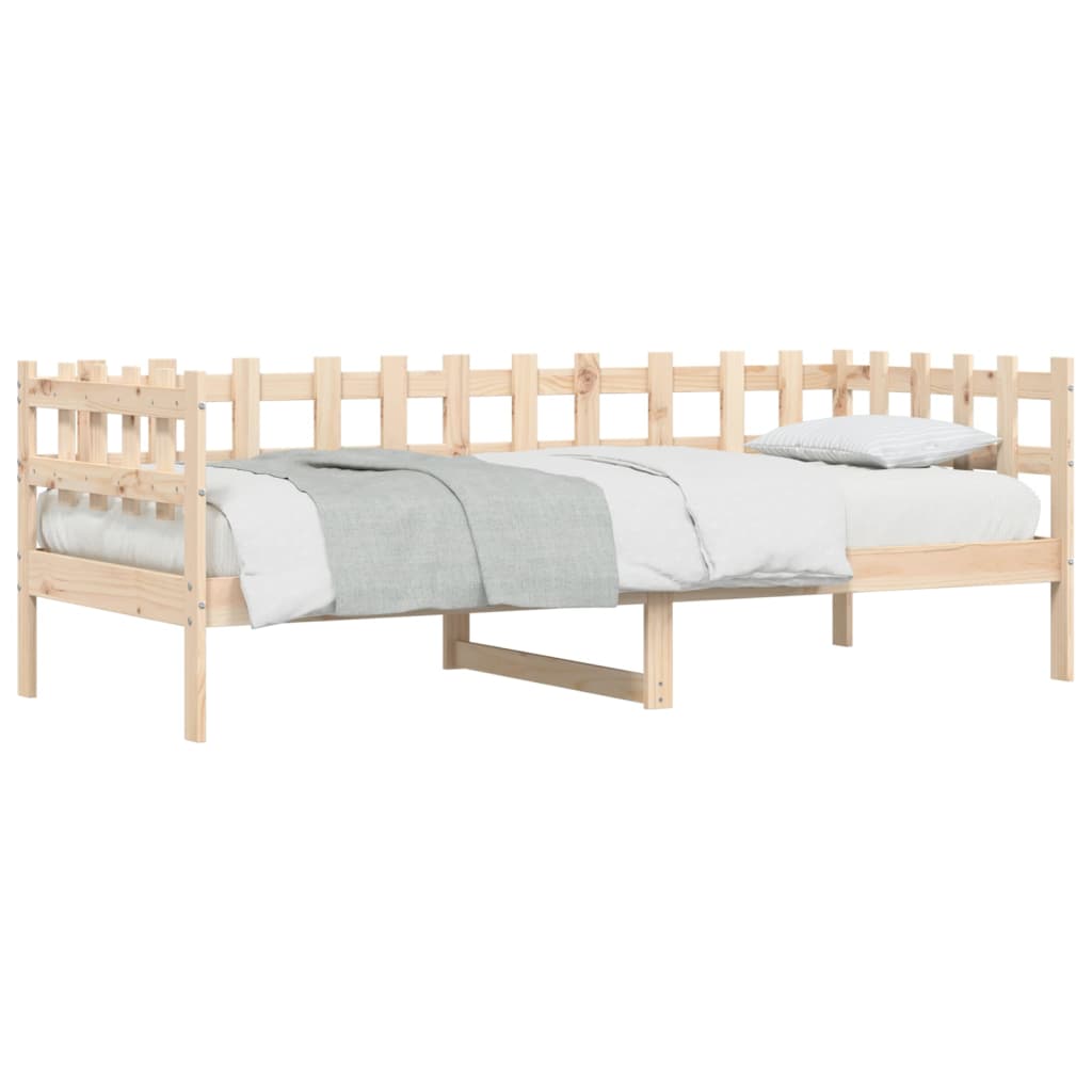 Daybed without mattress 80x200 cm solid pine wood