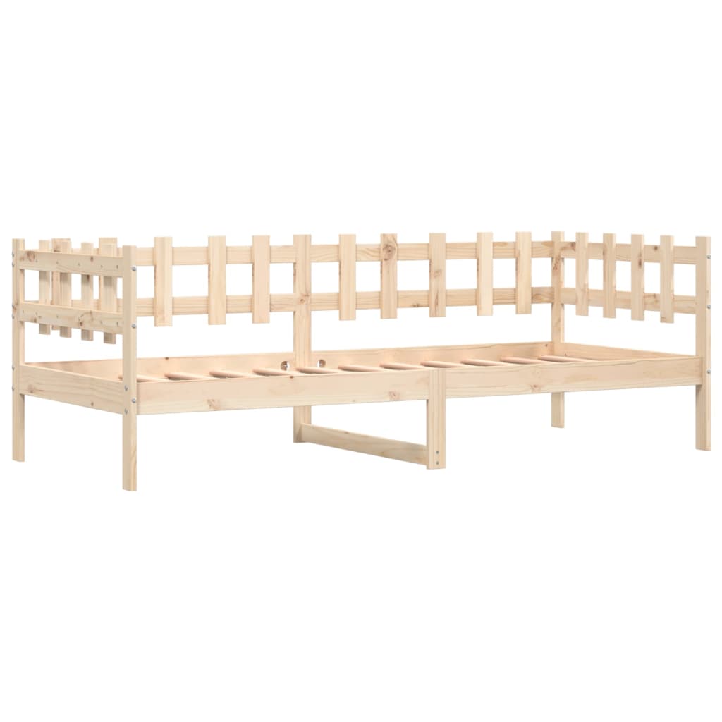 Daybed without mattress 80x200 cm solid pine wood