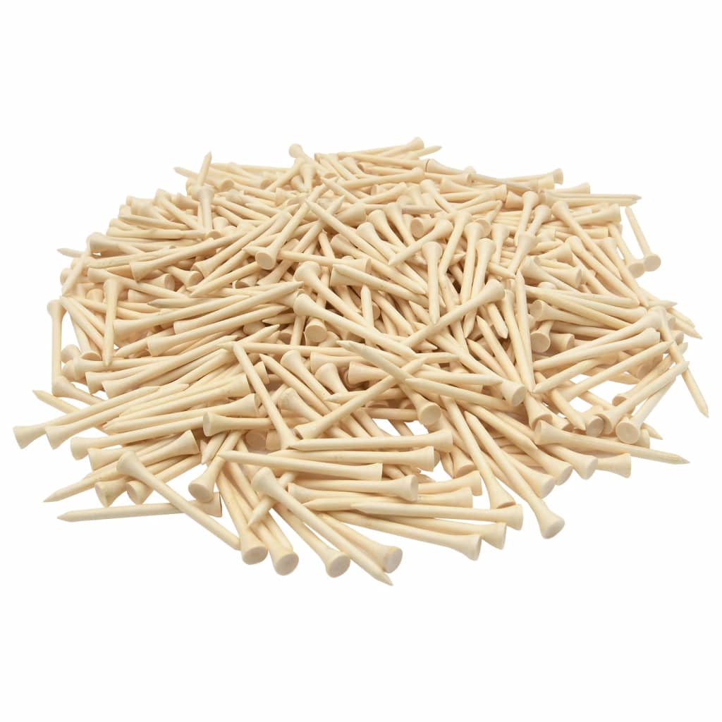 Golf Tees 1000 pcs. 54 mm Bamboo