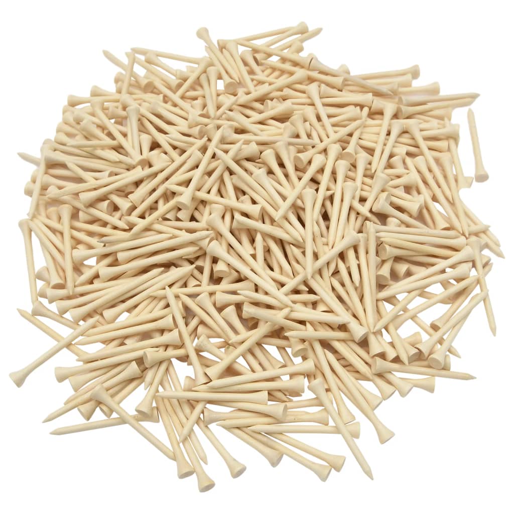 Golf Tees 1000 pcs. 54 mm Bamboo