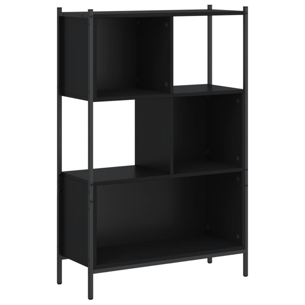 Bookshelf Black 72x28x109 cm Wood Material