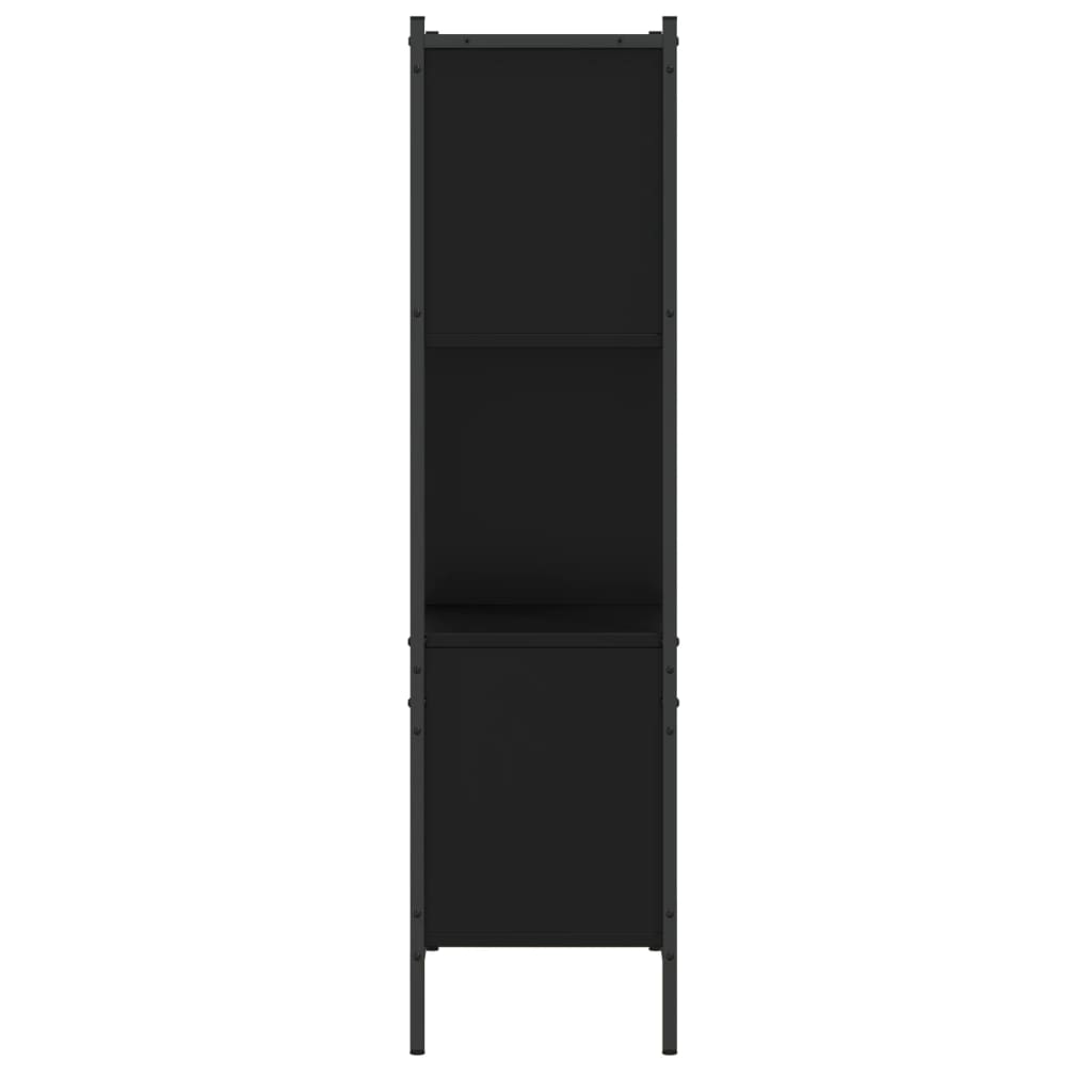 Bookshelf Black 72x28x109 cm Wood Material