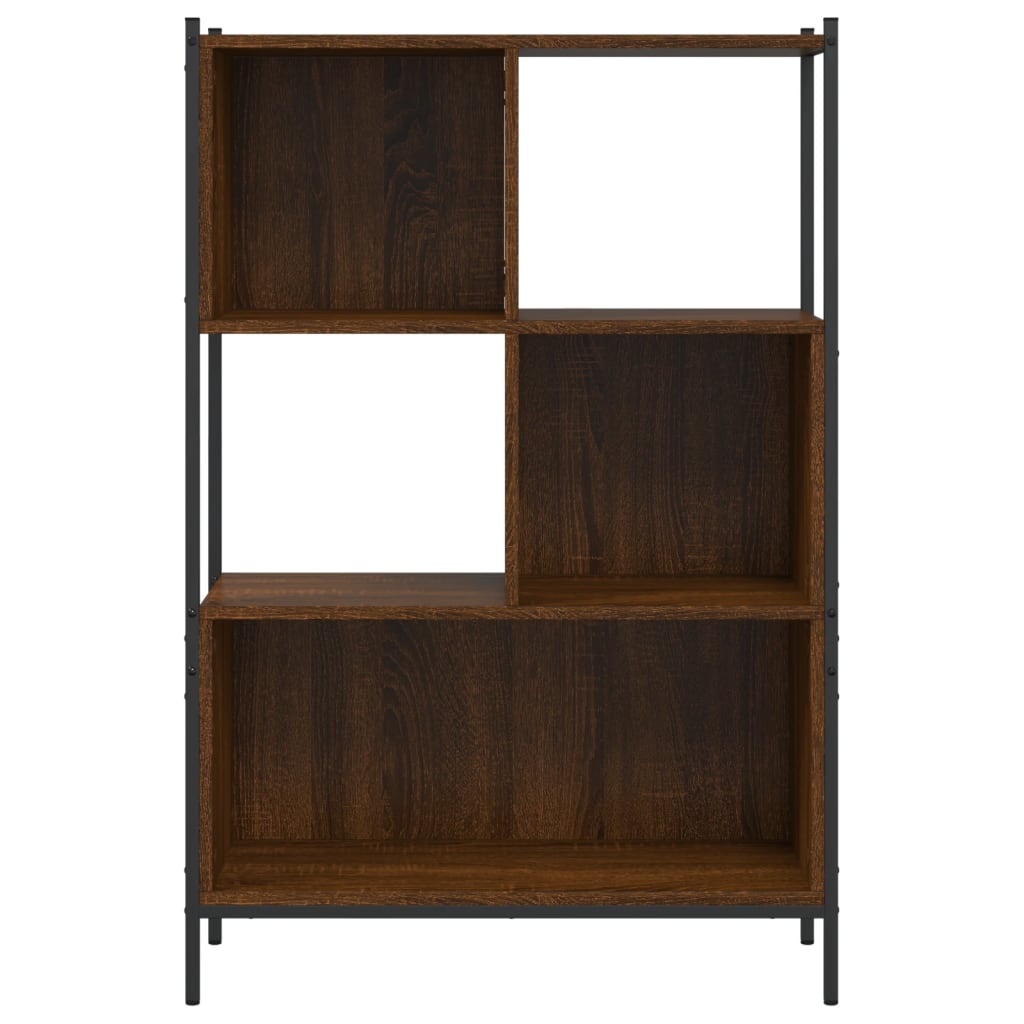 Bücherregal Braun Eichen-Optik 72x28x109 cm Holzwerkstoff