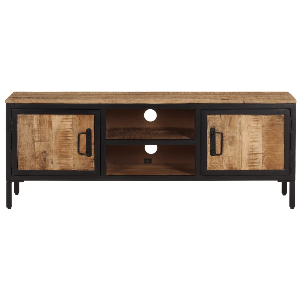 TV-Schrank 110x30x40 cm Massivholz Mango