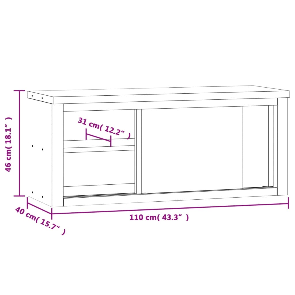 Kitchen wall cabinet with sliding doors stainless steel