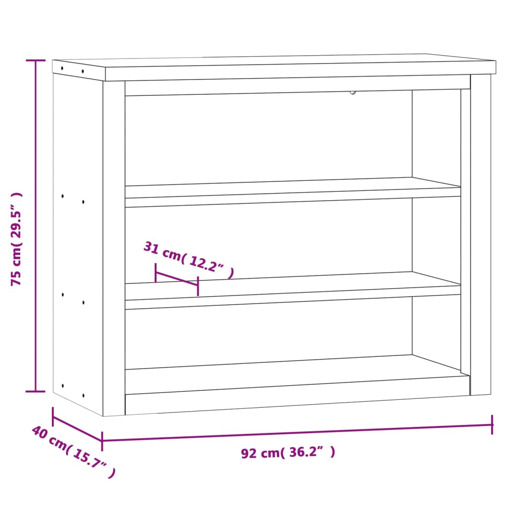 Kitchen wall cabinet with shelves stainless steel