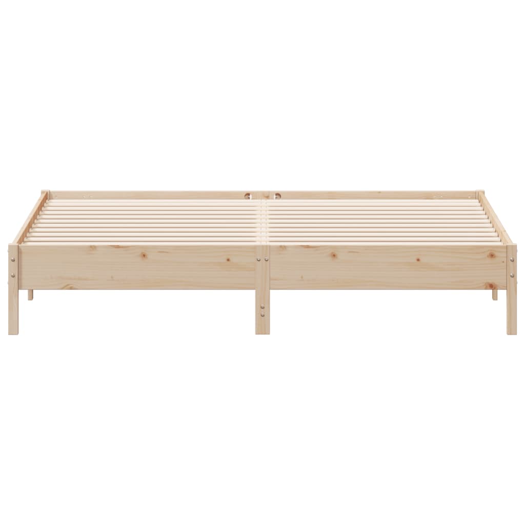 Solid wood bed without mattress 180x200 pinewood