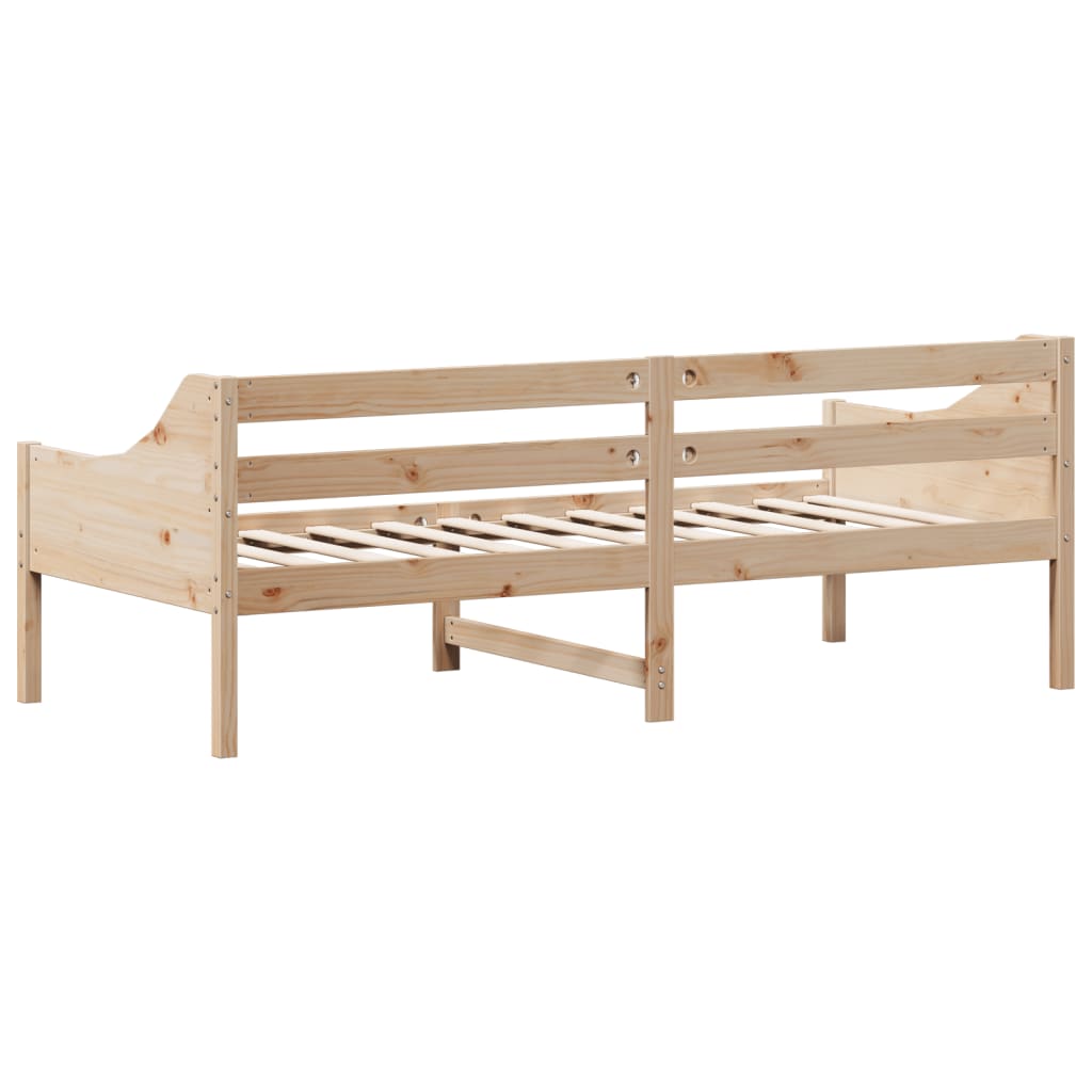 Daybed without mattress 100x200 cm solid pine wood