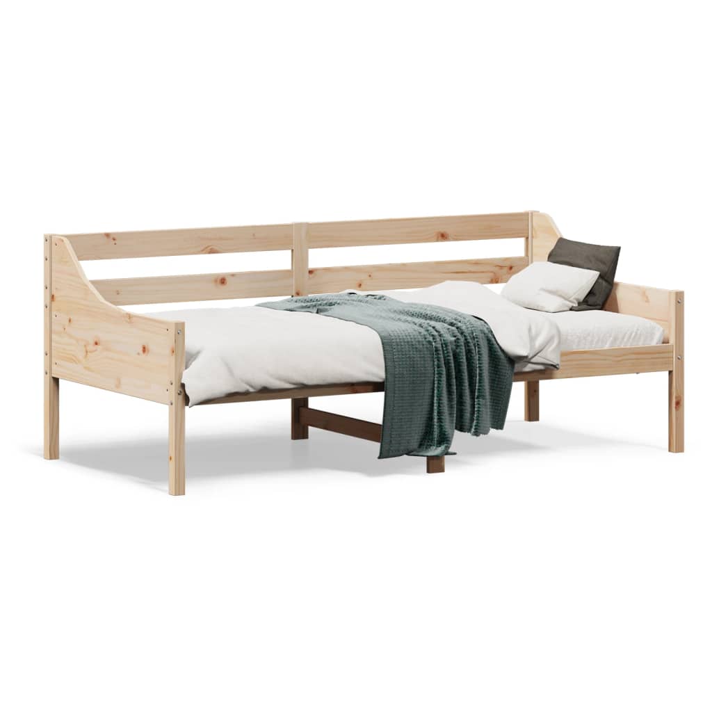 Daybed without mattress 75x190 cm solid pine wood