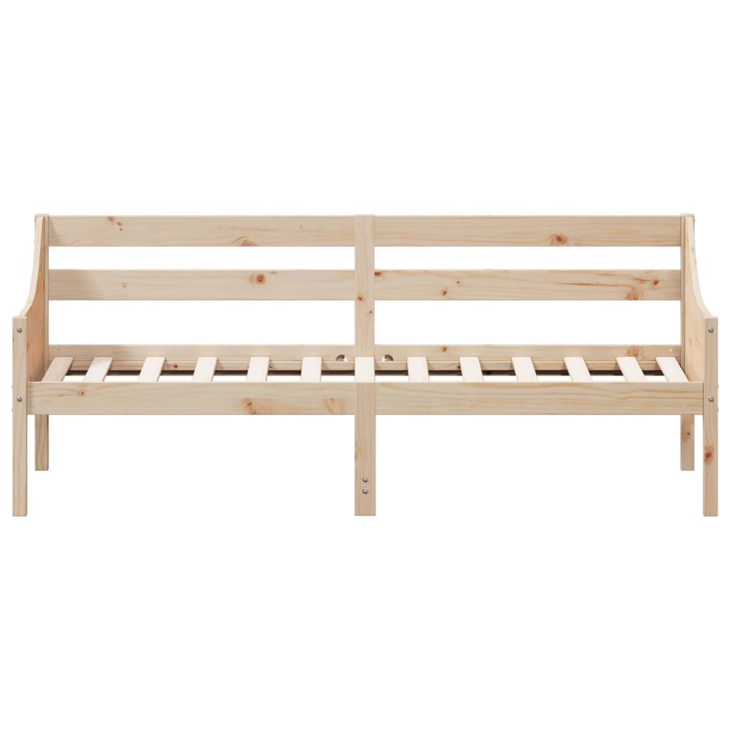 Daybed without mattress 75x190 cm solid pine wood