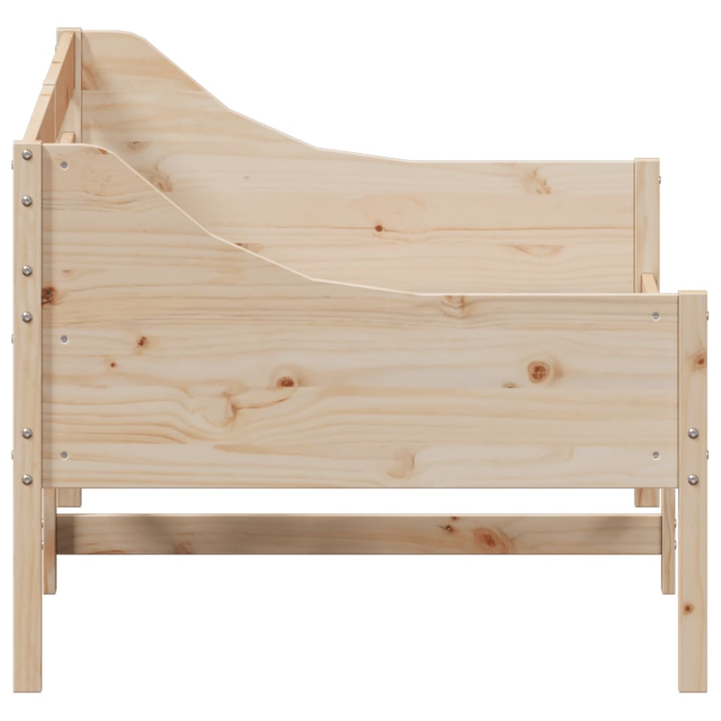 Daybed without mattress 75x190 cm solid pine wood