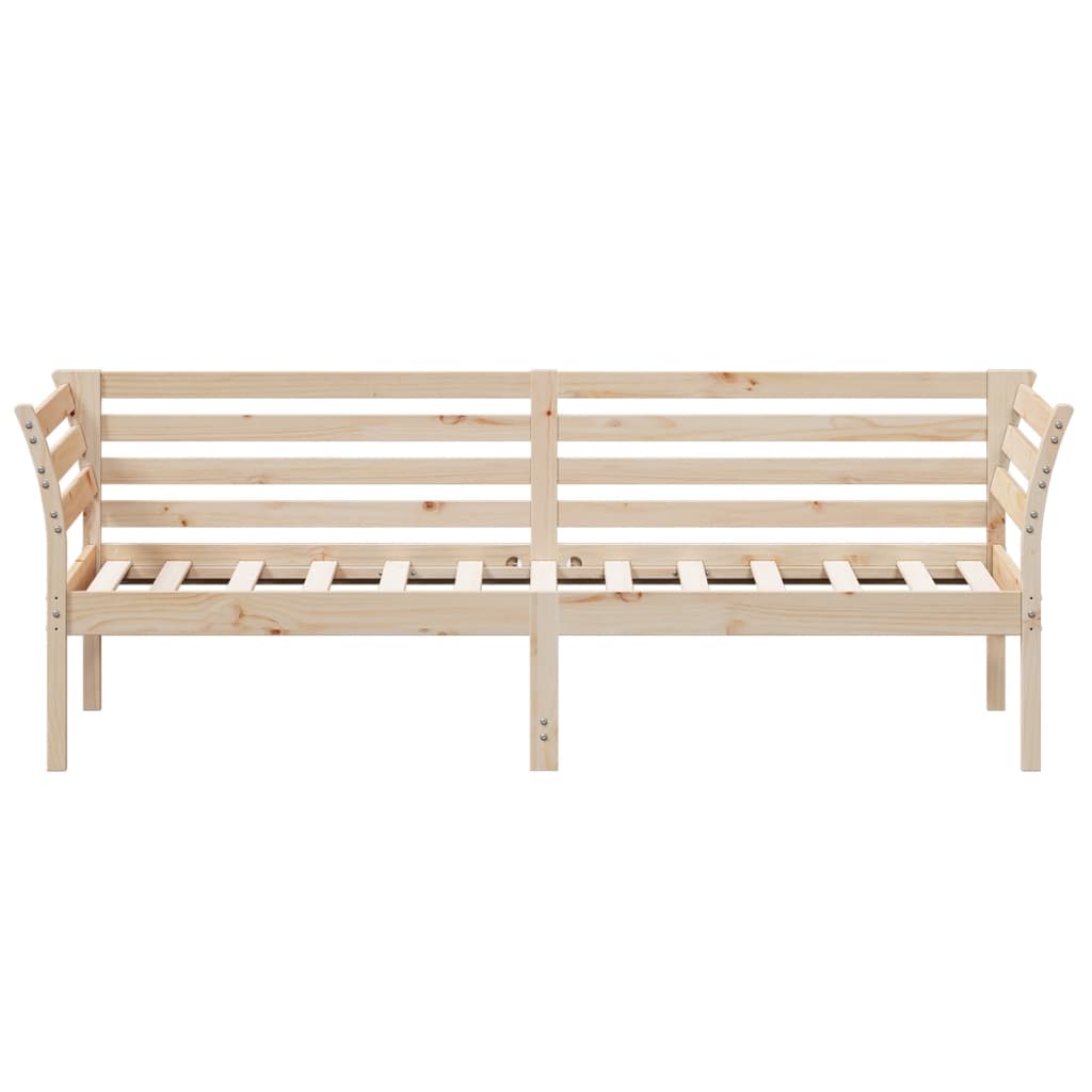 Daybed without mattress 80x200 cm solid pine wood