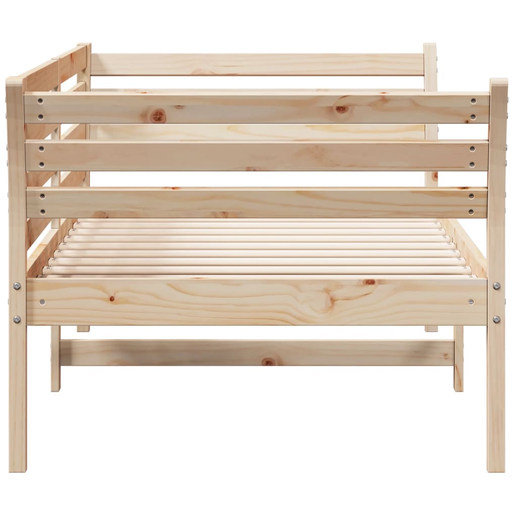 Daybed without mattress 80x200 cm solid pine wood