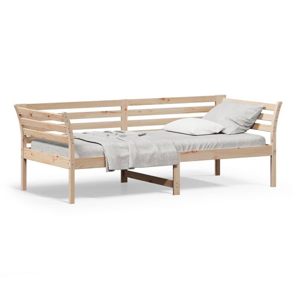 Daybed without mattress 100x200 cm solid pine wood