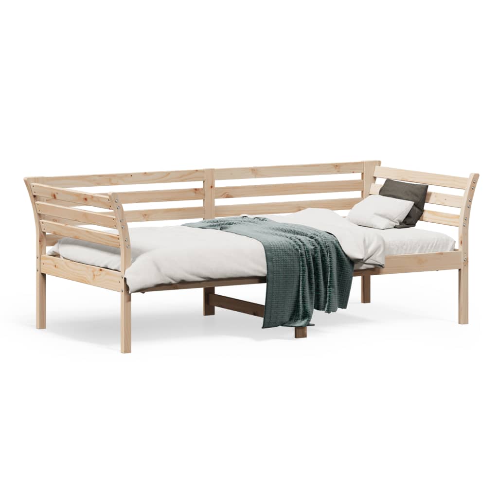 Daybed without mattress 75x190 cm solid pine wood