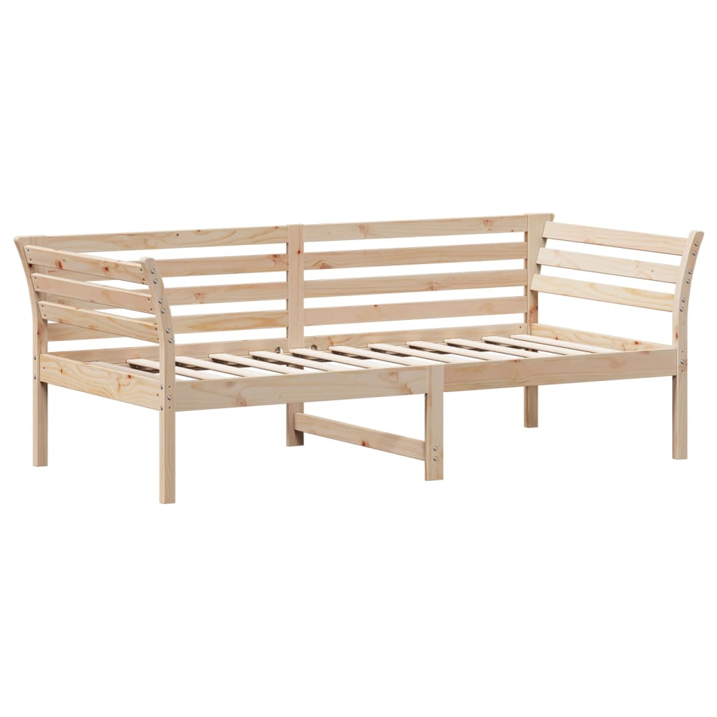 Daybed without mattress 75x190 cm solid pine wood