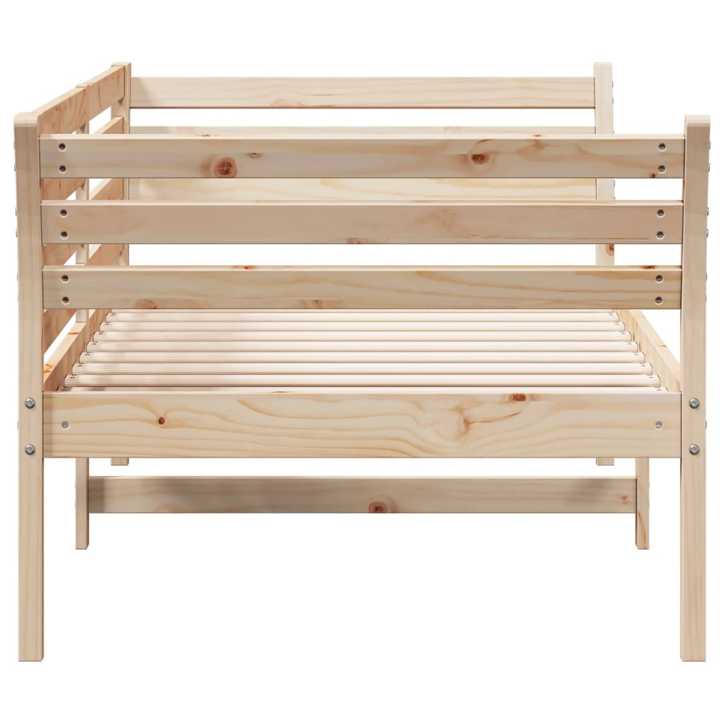 Daybed without mattress 75x190 cm solid pine wood