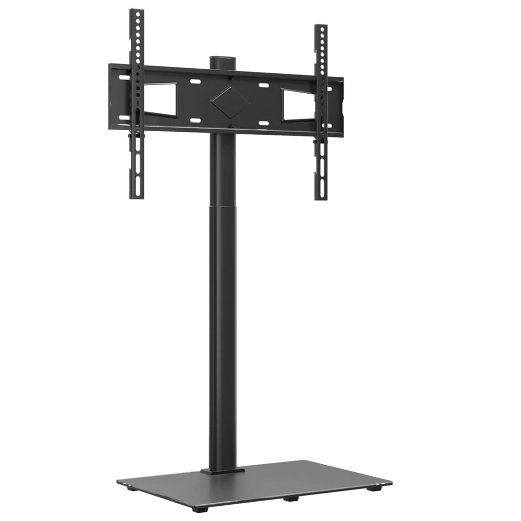 TV Corner Stand with 1 Shelf for 32-65 Inch Black