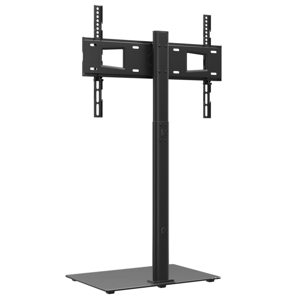 TV Corner Stand with 1 Shelf for 32-65 Inch Black