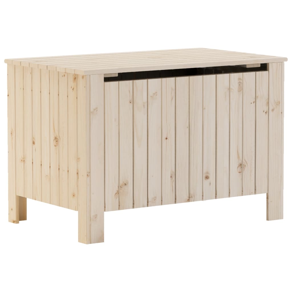 Chest with lid RANA 80x49x54 cm solid pine wood