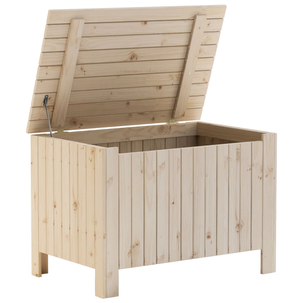 Chest with lid RANA 80x49x54 cm solid pine wood