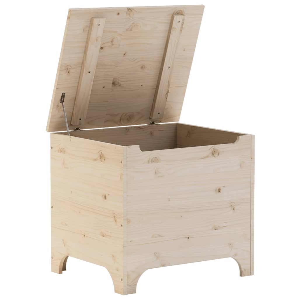 Chest with lid RANA 60x49x54 cm solid pine wood