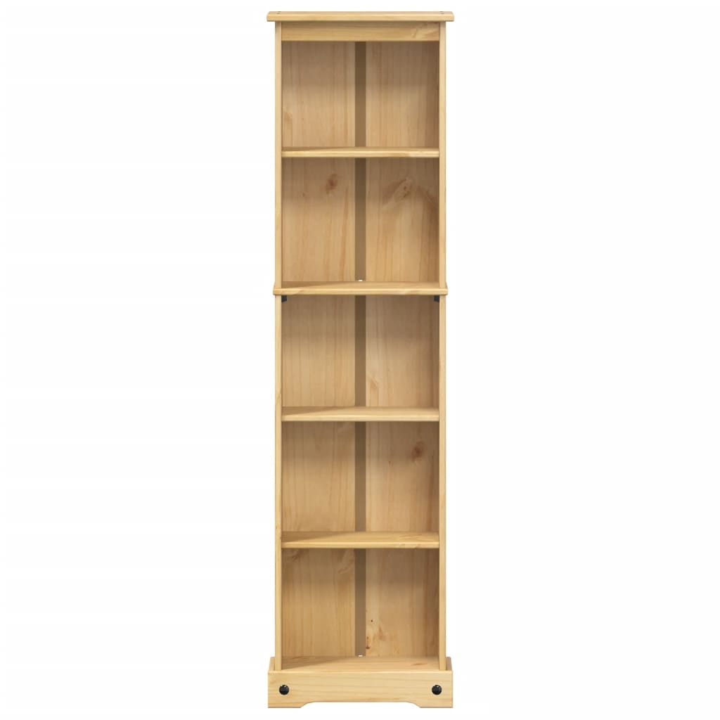 Bookcase Corona 46x20x170 cm solid pine wood