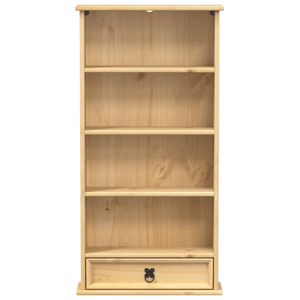 CD cabinet Corona 52x17.5x103 cm solid pine