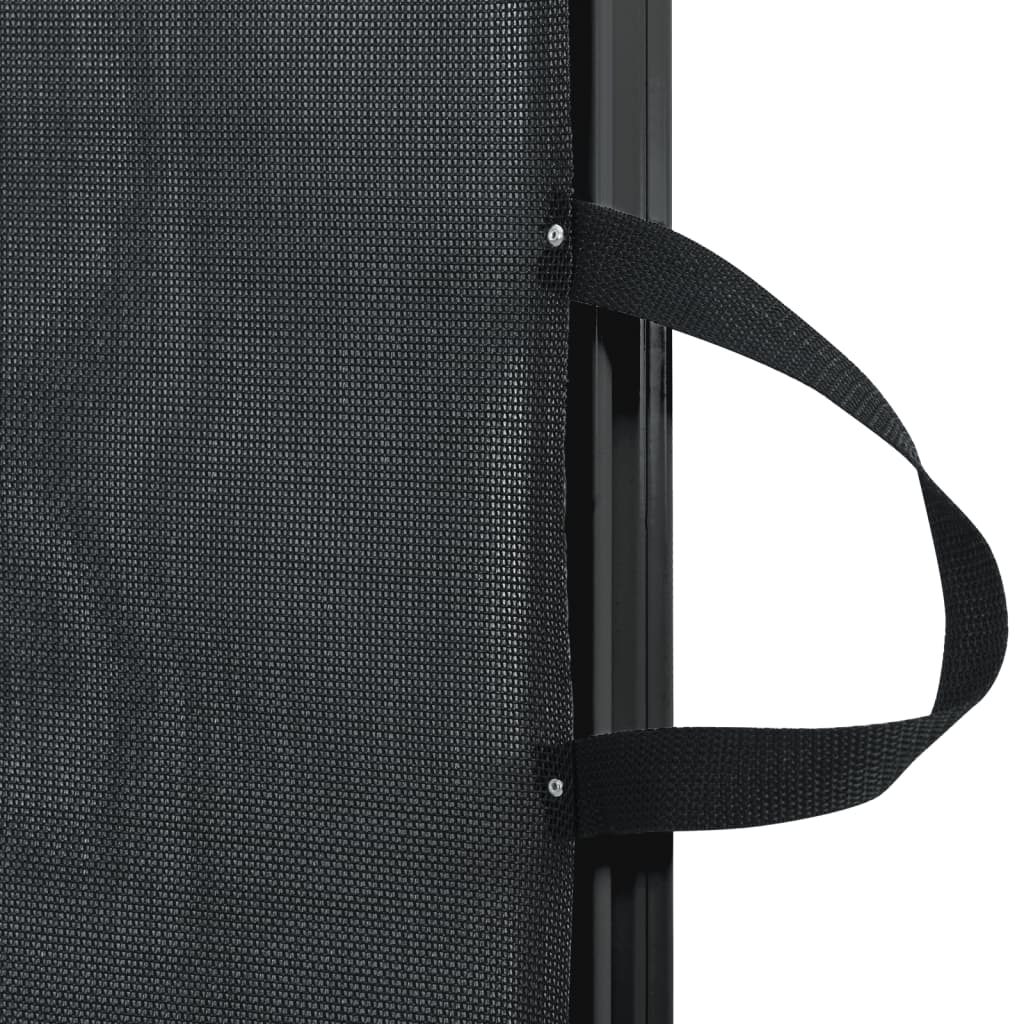 Pet Barrier Extendable Black 82.5x125 cm