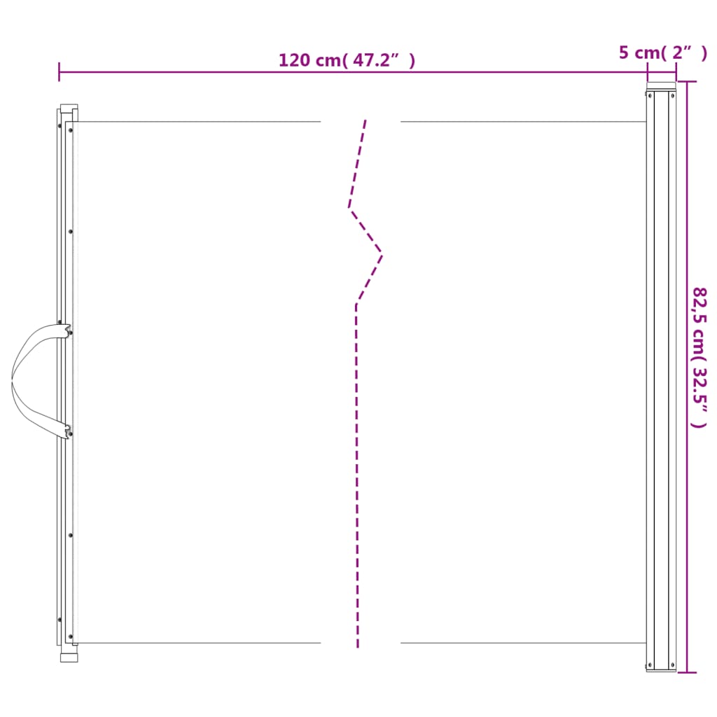 Pet Barrier Extendable Black 82.5x125 cm