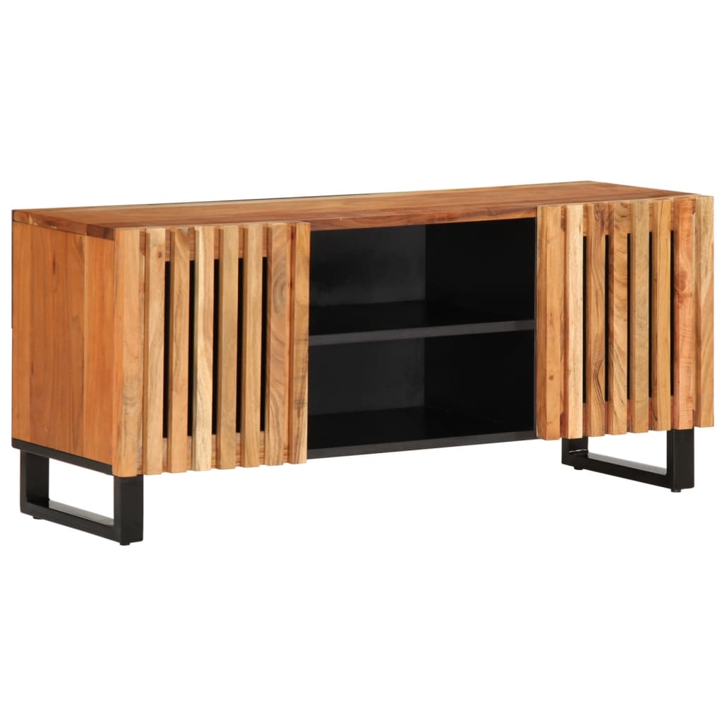 TV cabinet 105x34x46 cm solid acacia wood