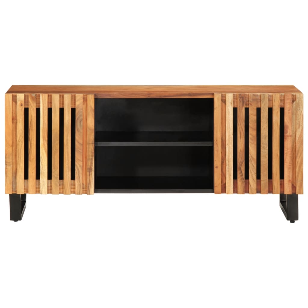 TV-Schrank 105x34x46 cm Massivholz Akazie