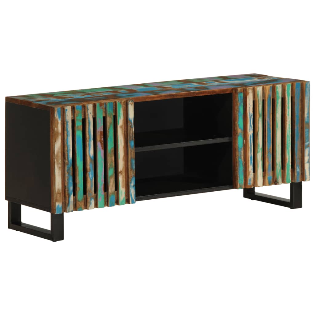 TV cabinet 105x34x46 cm solid acacia wood