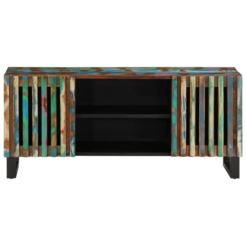 TV-Schrank 105x34x46 cm Massivholz Akazie