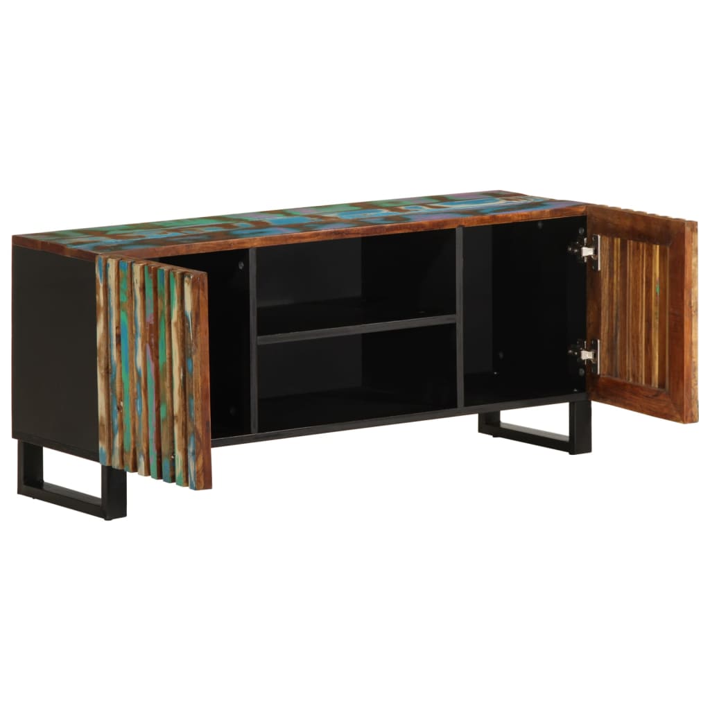 TV cabinet 105x34x46 cm solid acacia wood