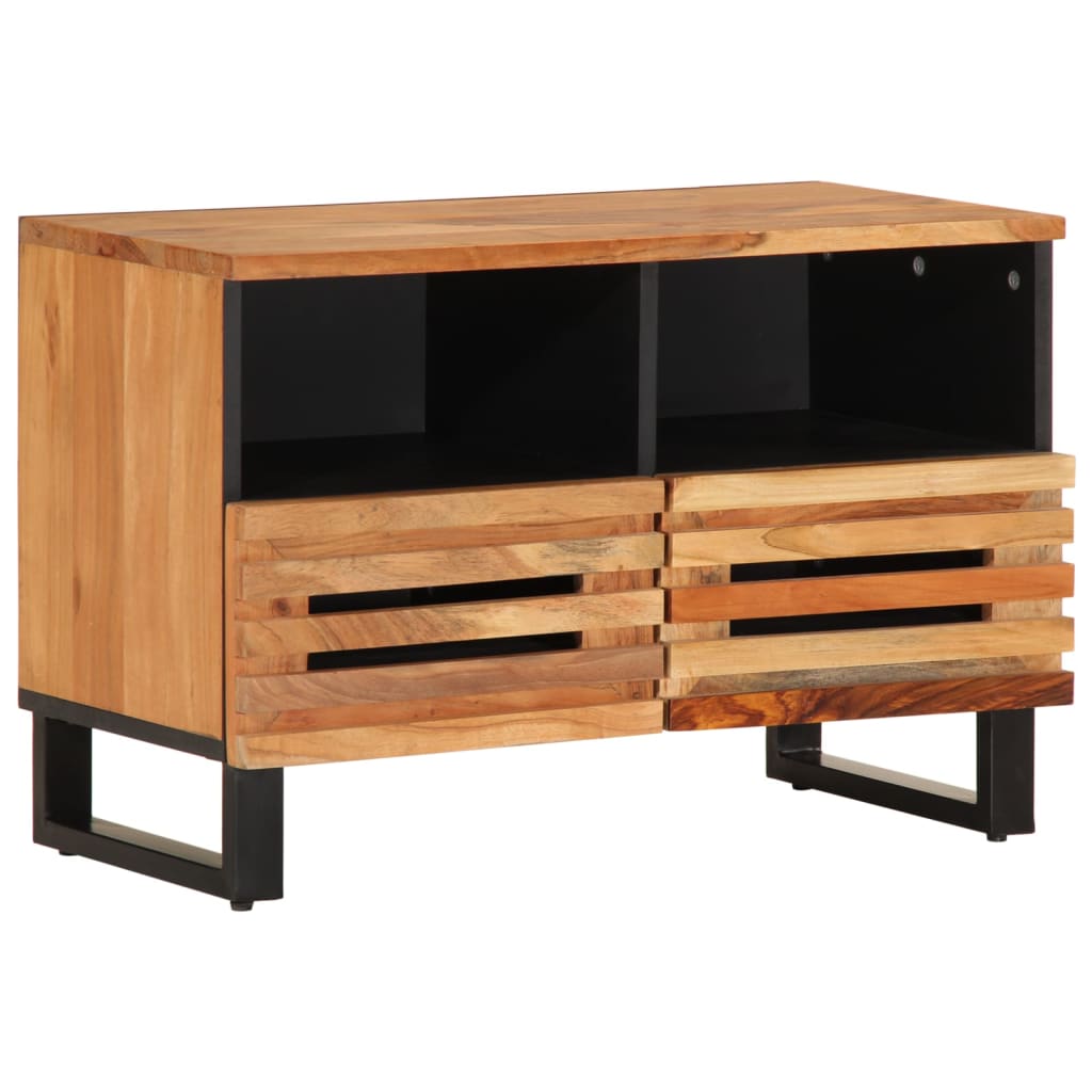 TV cabinet 70x34x46 cm solid acacia wood