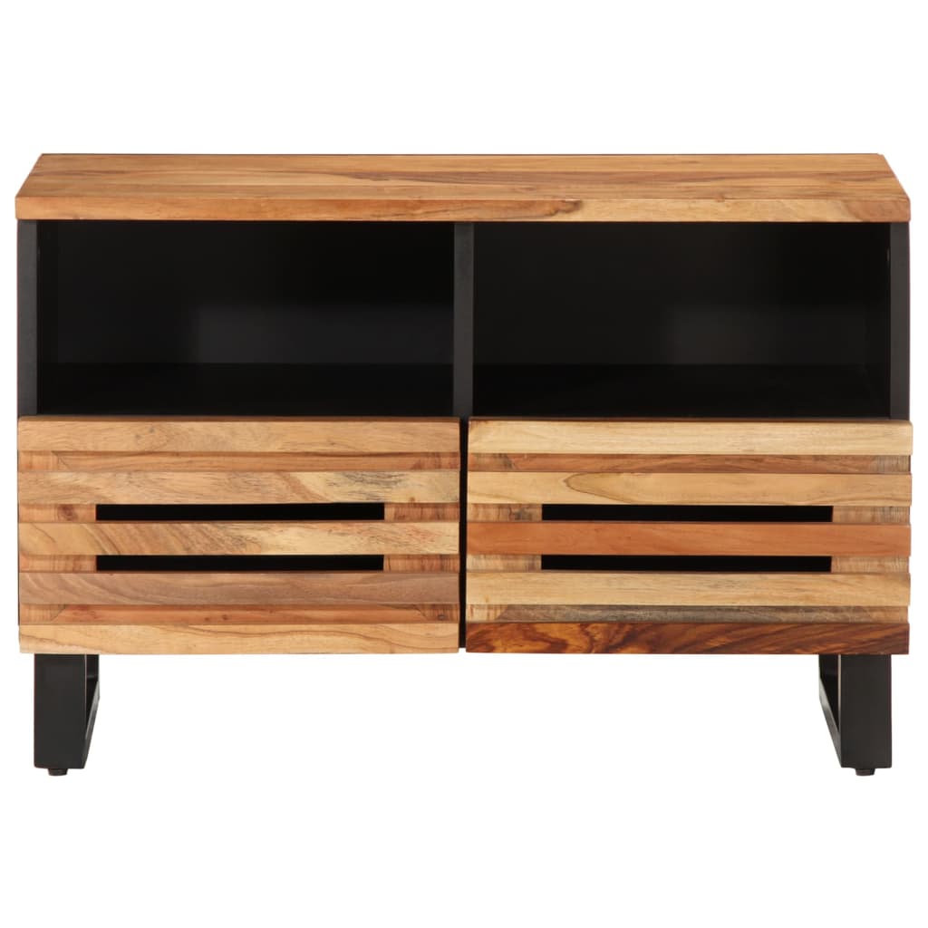 TV cabinet 70x34x46 cm solid acacia wood