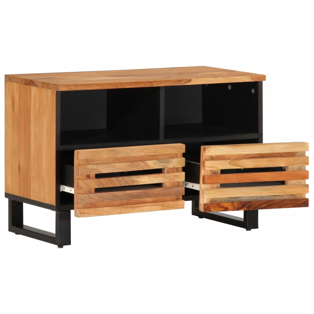 TV cabinet 70x34x46 cm solid acacia wood