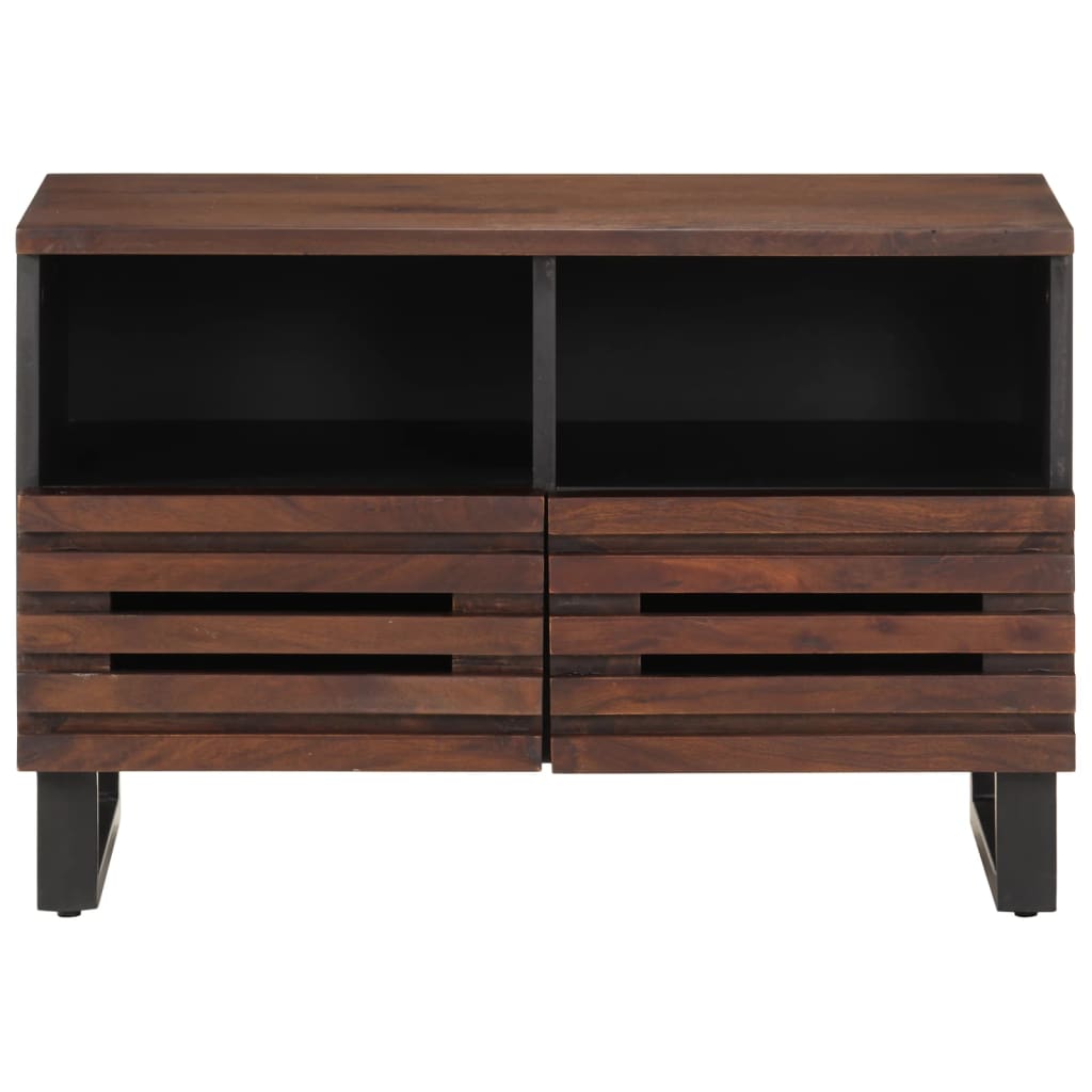 TV Cabinet Brown 70x34x46 cm Solid Mango Wood