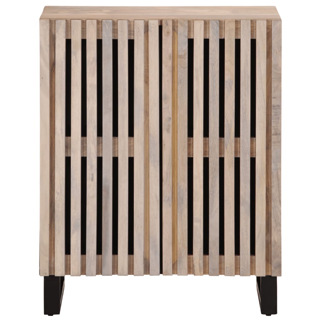 Sideboard 60x34x75 cm solid mango wood