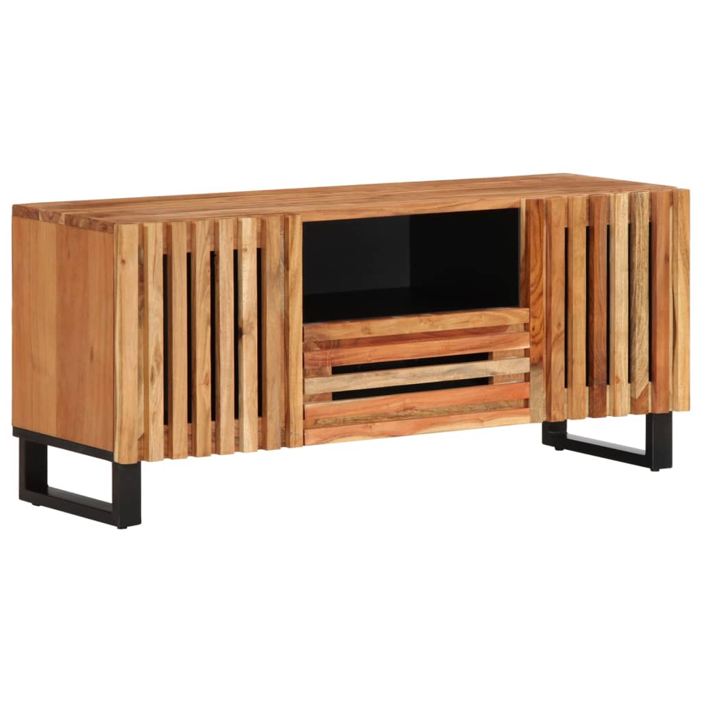 TV cabinet 100x34x46 cm solid acacia wood