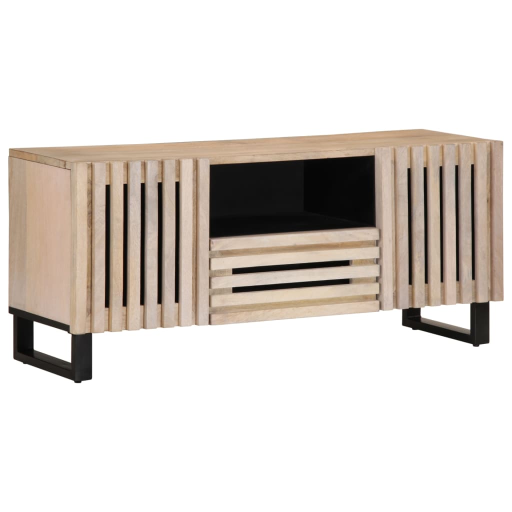 TV cabinet 100x34x46 cm solid mango wood